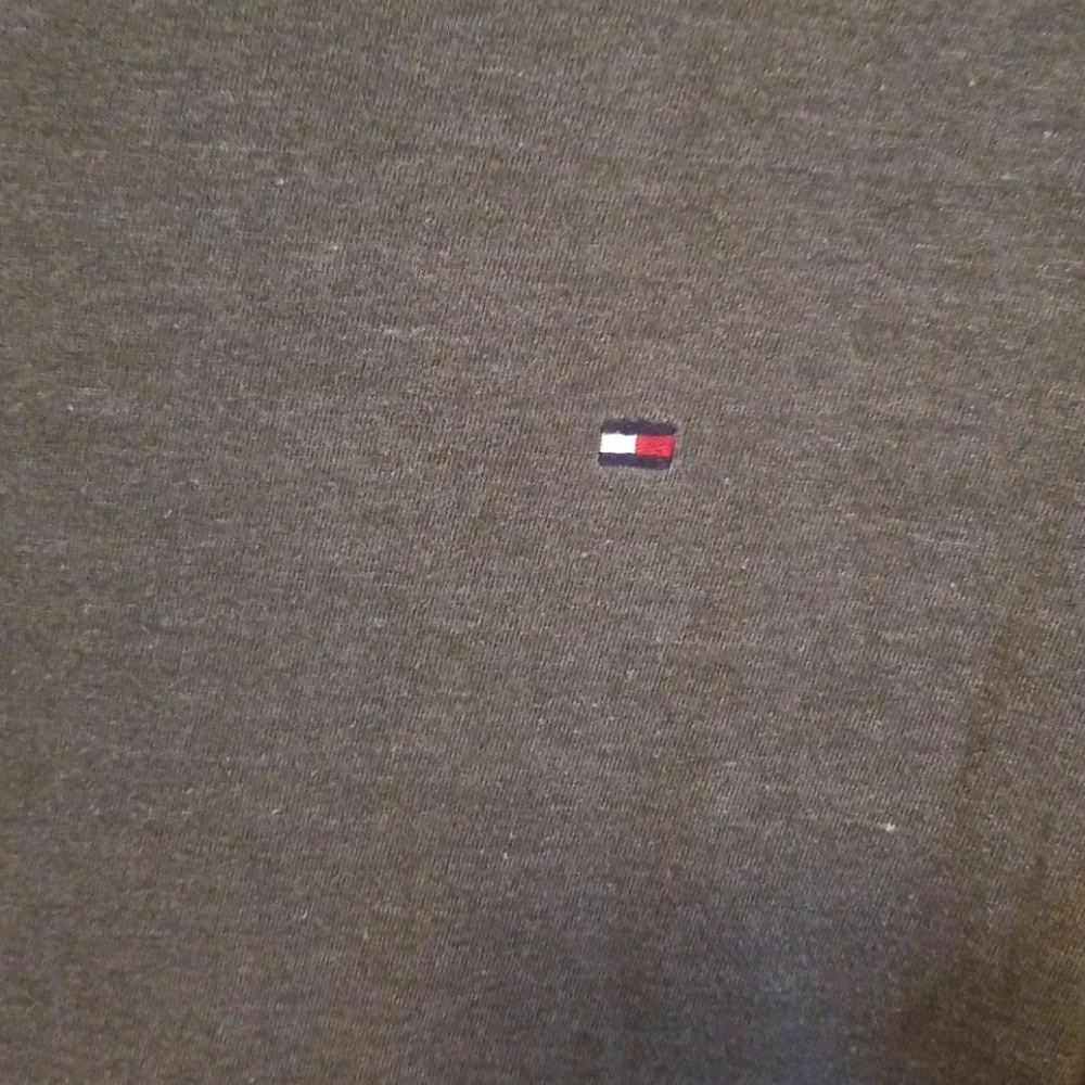 Tommy Hilfiger Gray Basic Tee - image 2